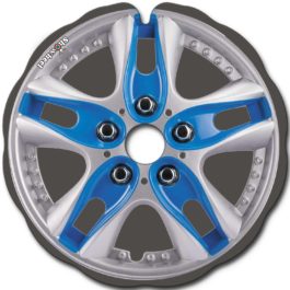 Enjoliveur bleu gris