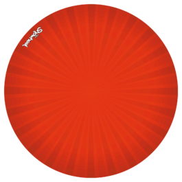 Fond Radial rouge