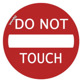 Do not touch !