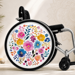 Rond fleuri