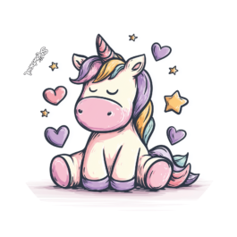 Bébé licorne