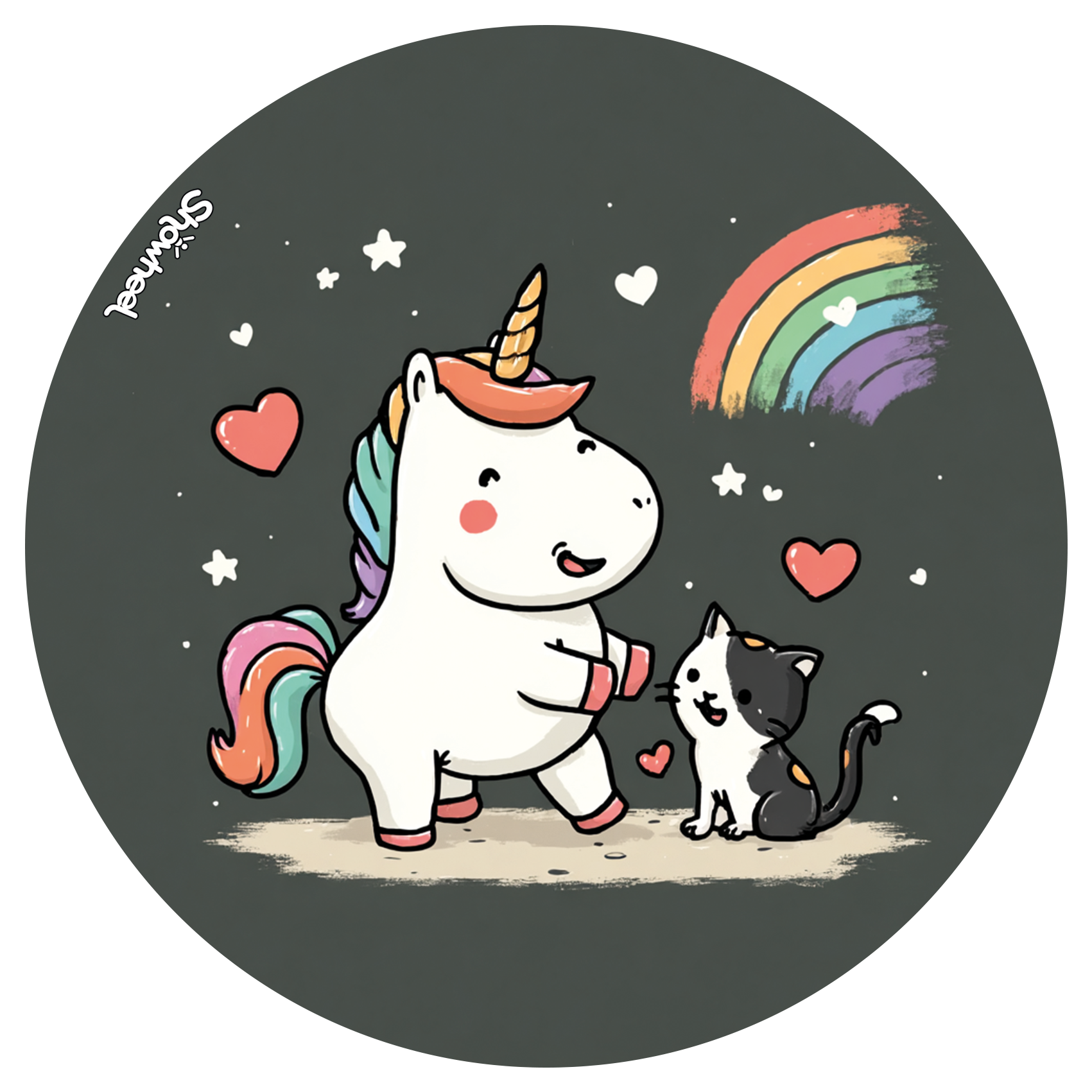 Licorne chat