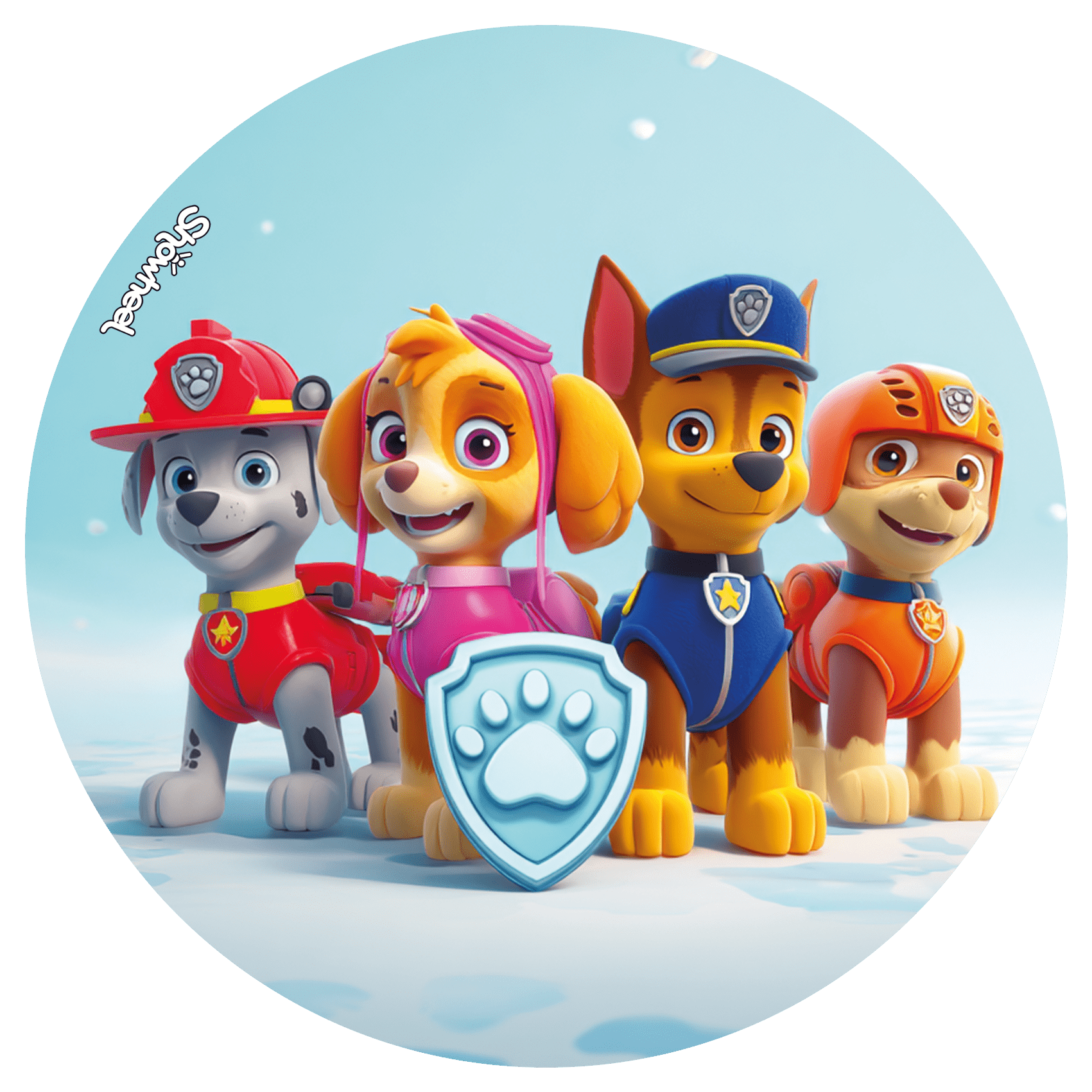 Empreinte Pat Patrouille