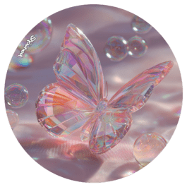 Papillon de verre