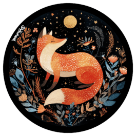 Le renard et la lune d'or